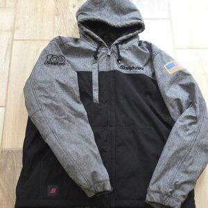 SNAP-ON TOOLS HOODED JACKET INSULATED WINTER COAT 100TH ANNIVERSARY XL Authentic